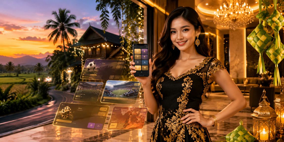 Pengguna Malaysia menikmati hiburan kasino 55200 pada hari perayaan melalui aplikasi mudah alih